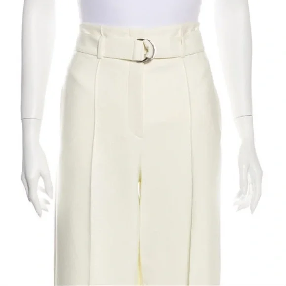 Robert Rodriguez Off-White Wide Leg Pant - Picture 4 of 4